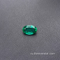 Натуральные зеленые изумруды Стандартные овальные Zambian Emeralds